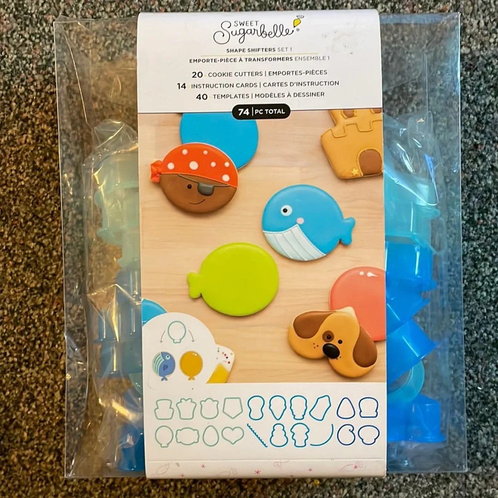 Sweet Sugarbelle® Animal Shape Shifter Cookie Cutter Set NEW